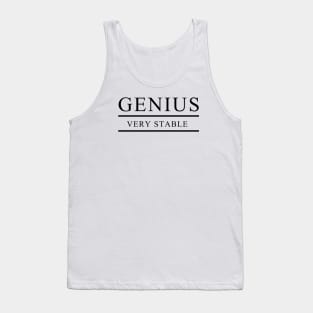 Genius, very stable Tank Top